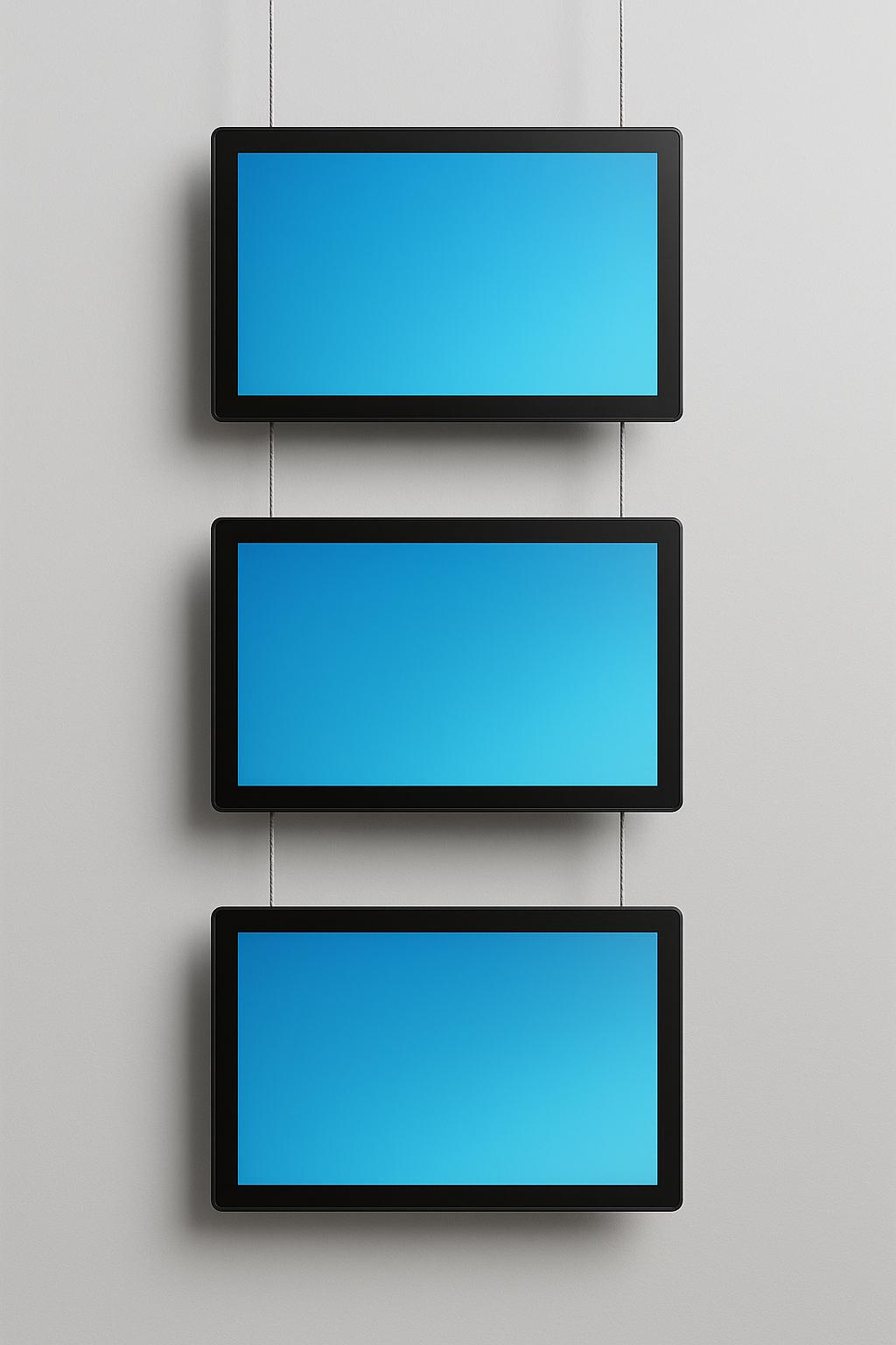 Monitor LCD ad alta luminosità da vetrina ”21,5 pollici” 2000 nits