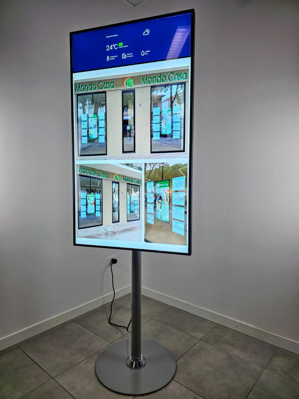 Monitor LCD ad alta luminosità da vetrina ”55 pollici” 3500 nits  - immagine 7