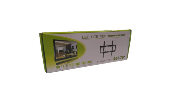 Staffa muro per monitor 26/75 pollici